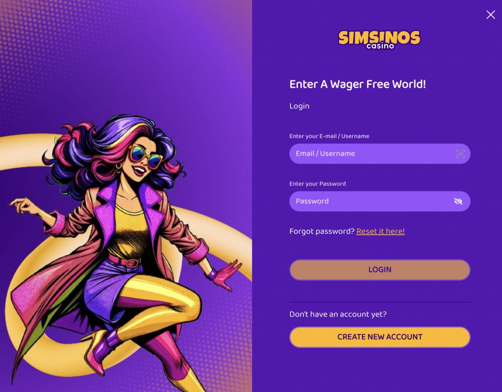 simsinos login
